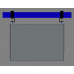 Chassis Grabber, Extended Mount Set (Left/Right Pair) , NO DRILL Frame Mount For Equipment / Tool Box Mounting 